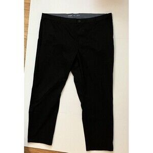 NEW  Old Navy Athletic Taper Ultimate Built-In Flex Chino Pants Black 42x30